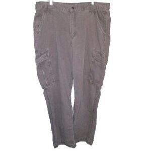 Carhartt Mens Force Cargo Pant Gray Relaxed Fit Ripstop 40x30 Work Streetwear